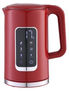 Rychlovarná konvice s LCD displejem 1,7 l 2200W/230V červená + cest.hrnek 450 ml