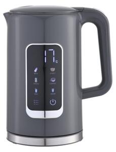 Rychlovarná konvice s LCD displejem 1,7 l 2200W/230V šedá + cest. hrnek 450 ml