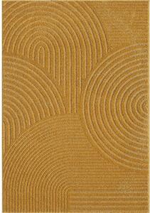 Okrově žlutý koberec 200x290 cm Whirl – ESTE