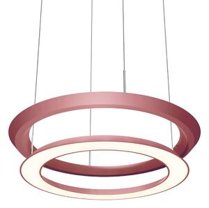 OLIGO Yano LED závěsné světlo up/down, CCT, růžová
