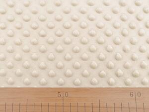Minky s 3D puntíky - 1 (13-1008) béžová sv