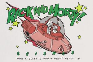 Umělecký tisk Rick And Morty - Science, 40 × 26.7 cm