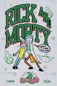 Umělecký tisk Rick And Morty - Watch, 26.7 × 40 cm