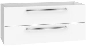 EBS Pure Skříňka umyvadlová 121 cm, bílá