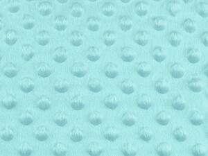 Minky s 3D puntíky METRÁŽ - 37 (10) modrá dětská