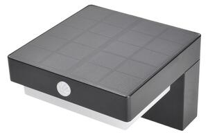 Solight WO7201 - LED Solární nást. sv. se senzorem PALERMO LED/5W/2000 mAh IP54