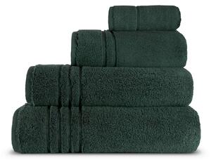 DARRÉ Ručníky a osušky COMFORT DI CASA NUO - tmavě zelená Velikost: ručníček 30 x 50