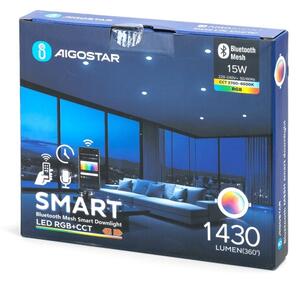 Aigostar - LED RGBW Stmívatelné podhledové svítidlo MESH LED/15W/230V