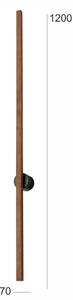Brilagi - LED Nástěnné svítidlo WOODY LINE LED/12W/230V 120 cm dub třešeň