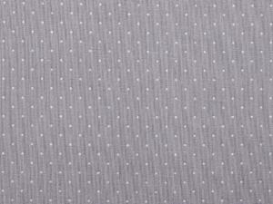 Bavlněná látka puntíky METRÁŽ - 17 (68) šedá světlá