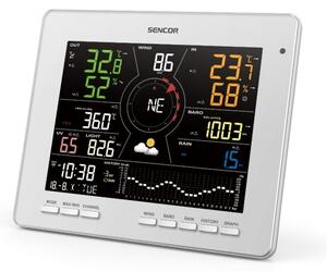 Sencor - Profesionální meteostanice s barevným LCD displejem 1xCR2032 Wi-Fi Tuya