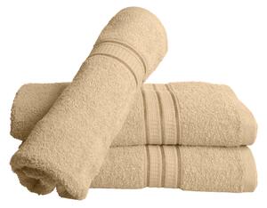 Aaryans Froté ručník Stella, béžový , 50x100 cm