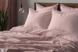 DARRÉ Mušelínové povlečení Old rosa Velikost: 140 x 200 + 70 x 90