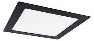 LED Podhledové svítidlo VEGA LED/12W/230V 2900/3900/5800K 17,5x17,5 cm černá