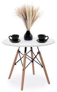 Konferenční stolek PARIS DTW 60 cm bílý