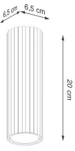 Brilagi - LED Bodové svítidlo CRESTO 1xGU10/10W/230V 20 cm bílá