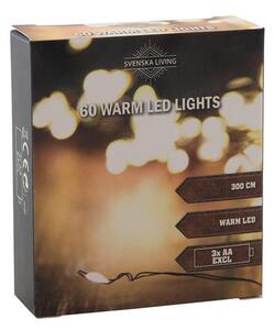 Hit Světelný řetěz 60LED 300cm