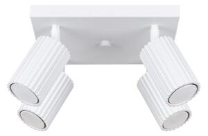 Sollux SL.1545 - Bodové svítidlo KARBON 4xGU10/10W/230V bílá