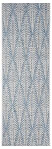 NORTHRUGS - Hanse Home koberce Kusový koberec Jaffa 103893 Taupe/Azurblue – na ven i na doma - 200x290 cm
