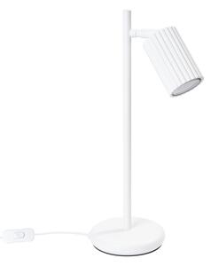 Sollux SL.1548 - Stolní lampa KARBON 1xGU10/10W/230V bílá