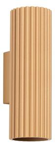 Sollux SL.1651 - Nástěnné svítidlo KARBON 2xGU10/10W/230V zlatá