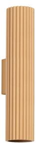 Sollux SL.1558 - Nástěnné svítidlo KARBON 2xGU10/10W/230V zlatá