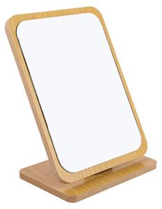 Skládací dřevěný toaletní stolek, výška 30 cm, nastavitelný, vhodný pro líčení
