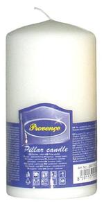 Provence Neparfemovaná svíčka 12,5cm bílá