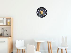 Dětské hodiny Vesmír Rozměry: 30 x 30 cm