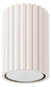 Sollux SL.1587 - Bodové svítidlo KARBON 1xGU10/10W/230V 10 cm krémová