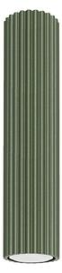 Sollux SL.1608 - Bodové svítidlo KARBON 1xGU10/10W/230V 30 cm zelená