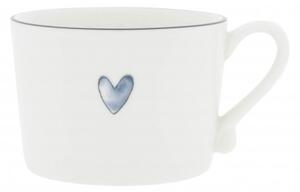 Hrníček BLUE HEART, modrá, 350 ml Bastion Collections LI-CUP-007-IB
