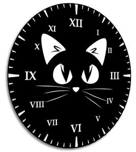 Dětské hodiny Černá kočička Rozměry: 30 x 30 cm