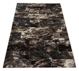 Kožený koberec Holme exotic dark L