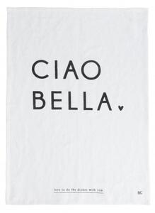 Utěrka CIAO BELLA, bílá Bastion Collections AN-TOWELS-033-C