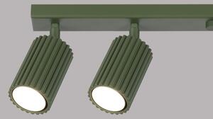 Sollux SL.1623 - Bodové svítidlo KARBON 6xGU10/10W/230V zelená