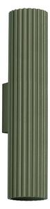 Sollux SL.1615 - Nástěnné svítidlo KARBON 2xGU10/10W/230V zelená