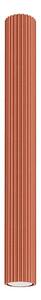 Sollux SL.1629 - Bodové svítidlo KARBON 1xGU10/10W/230V 60 cm oranžová