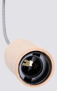 Sollux SL.1644 - Nástěnná lampa NIMBI 1xE27/15W/230V buk