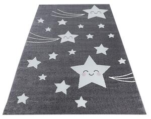 Ayyildiz koberce Dětský kusový koberec Kids 610 grey - 80x150 cm