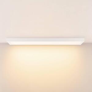 Deko-Light LED panel PRO OFFICE SANO, 123 x 33 cm, stmívatelné, bílý kov, stmívatelný, Bílá / opál, Pracovna / kancelář, Hliník