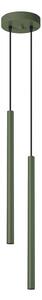 Sollux SL.1519 - Lustr na lanku PASTELO 2xG9/8W/230V zelená