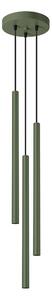 Sollux SL.1521 - Lustr na lanku PASTELO 3xG9/8W/230V zelená