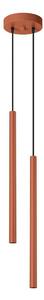 Sollux SL.1525 - Lustr na lanku PASTELO 2xG9/8W/230V červená