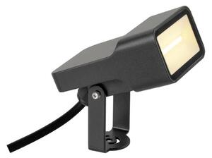 BIG WHITE SLV SYNA WIDE svítidlo se zemním hrotem, 3000 K, 115°, IP65, hranaté, černé 1008479