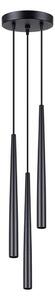 Sollux SL.1463 - Lustr na lanku BLISS 3xG9/8W/230V černá