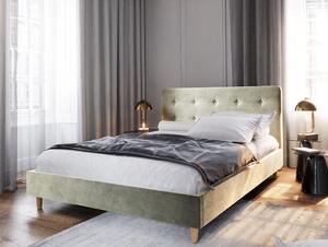 Manželská postel s úložným prostorem NOOR - 160x200, béžová