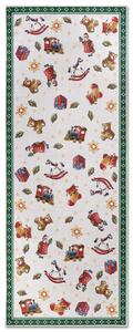 Villeroy & Boch, Běhoun Villeroy & Boch Toy's delight s potiskem 106193 Green, Multicolor, 80x200, zelená, obývací pokoj