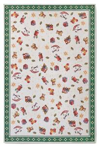 Villeroy & Boch, DOPRODEJ: 160x230 cm Kusový koberec Villeroy & Boch Toy's delight s potiskem 106193 Green, Multicolor, 160x230, zelená, obývací pokoj