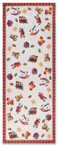 Villeroy & Boch, Běhoun Villeroy & Boch Toy's delight s potiskem 106192 Red, Multicolor, 80x200, červená, obývací pokoj